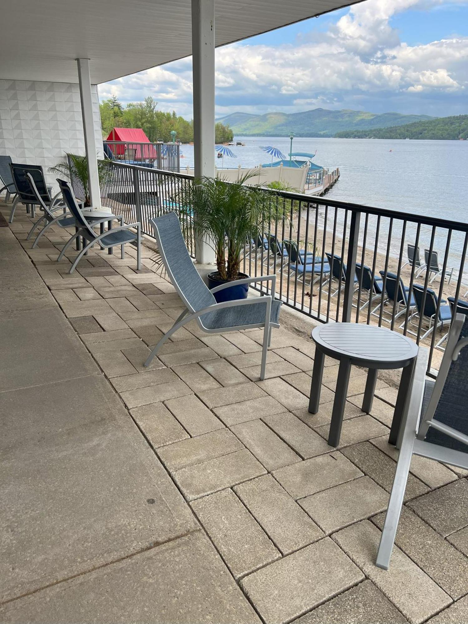 Georgian Lakeside Resort Lake George Exterior foto